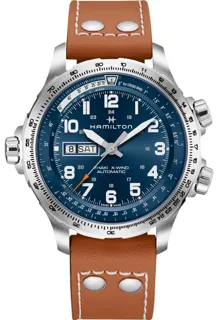 Hamilton Khaki Aviation H77765541 Stainless steel Blue