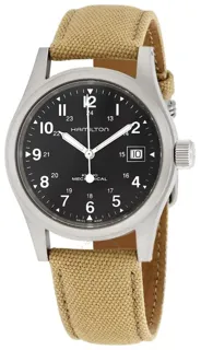 Hamilton Khaki Field H69439933 Stainless steel Black