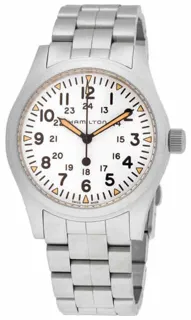 Hamilton Khaki Field H69529113 Stainless steel White