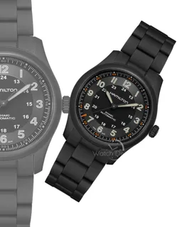 Hamilton Khaki Field H70215130 Titanium Black