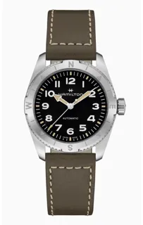 Hamilton Khaki Field H70225830 Stainless steel Black