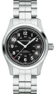 Hamilton Khaki Field H70455133 Stainless steel Black