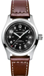 Hamilton Khaki Field H70455533 Stainless steel Black