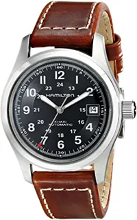 Hamilton Khaki Field H70455533 Stainless steel Black