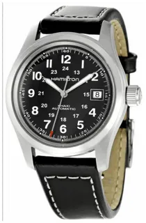 Hamilton Khaki Field H70455733 Stainless steel Black