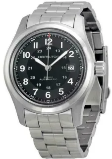 Hamilton Khaki Field H70515137 Stainless steel Black