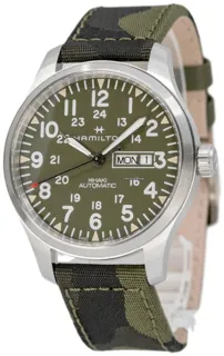 Hamilton Khaki Field H70535061 Stainless steel Green