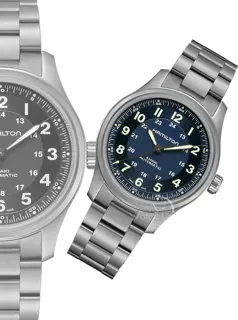 Hamilton Khaki Field H70545140 Titanium Blue