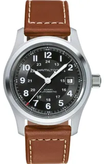 Hamilton Khaki Field H70555533 Stainless steel Black