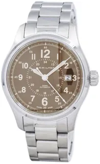 Hamilton Khaki Field H70605193 Stainless steel Brown