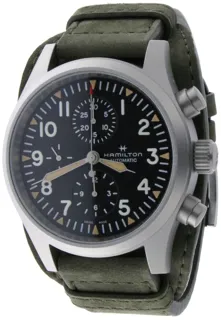 Hamilton Khaki Field H71706830 Stainless steel Black