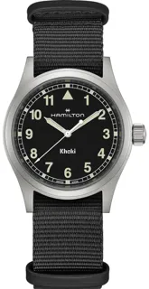 Hamilton Khaki Field H69301430 Stainless steel Black