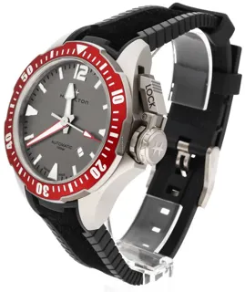 Hamilton Khaki Navy Frogman H77805380 Titanium Gray