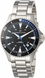 Hamilton Khaki Navy H82315131 Stainless steel Black