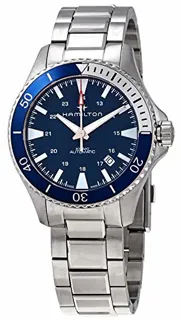 Hamilton Khaki Navy Scuba H82345141 Stainless steel Blue