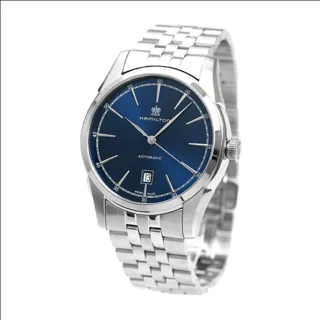 Hamilton Spirit of Liberty H42415041 Stainless steel Blue