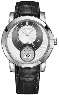 Harry Winston Midnight MIDABD42WW001 42mm 18k white gold Black