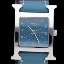 Hermès Heure H HH1.210 Stainless steel Blue