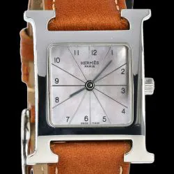 Hermès Heure H MT40228 Stainless steel Mother of perle