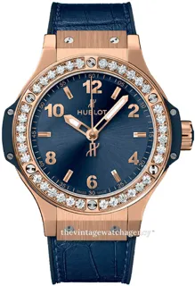 Hublot Big Bang 361.PX.7180.LR.1204 Yellow gold Blue