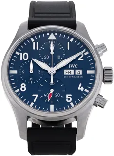 IWC Pilot Chronograph IW388101 Stainless steel Blue