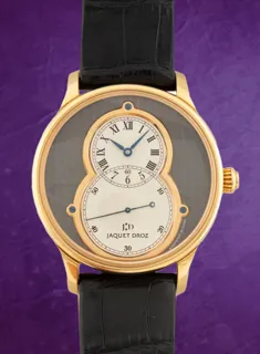 Jaquet Droz Grande Seconde 18k rose gold Silver