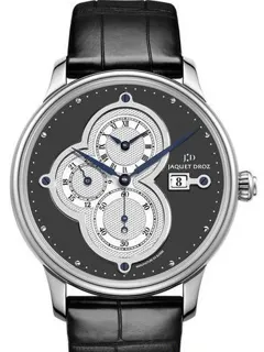 Jaquet Droz Majestic Beijing Dual Time Zone J015134201 18k white gold White