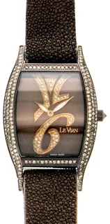 Le Vian ZAG 135 LV387RSMP 32mm Stainless steel Brown