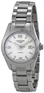 Longines Conquest Classic L2.285.4.76.6 Stainless steel White