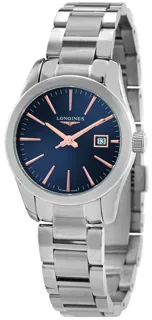 Longines Conquest L2.286.4.92.6 Stainless steel Blue