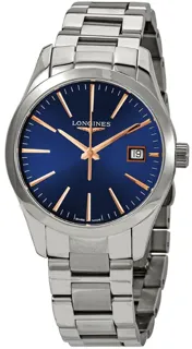 Longines Conquest Classic L2.386.4.92.6 Stainless steel Blue