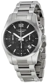 Longines Conquest Classic L2.786.4.56.6 Stainless steel Black