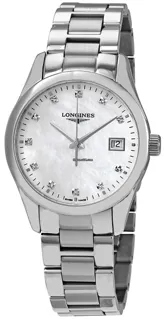 Longines Conquest Classic L23864876 Stainless steel White