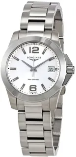 Longines Conquest L3.377.4.76.6 Stainless steel Silver