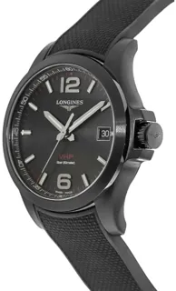 Longines Conquest V.H.P. L3.716.2.56.9 Stainless steel Black