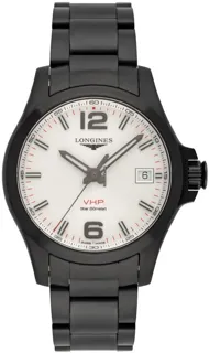 Longines Conquest V.H.P. L3.716.2.76.6 Stainless steel WHITE