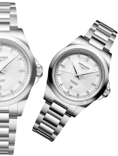 Longines Conquest L33204876 Stainless steel White