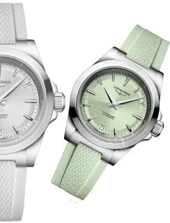 Longines Conquest L34304029 Stainless steel Green