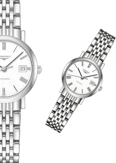 Longines Elegant L4.309.4.11.6 Stainless steel White