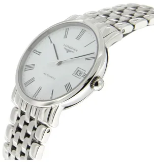 Longines Elegant L4.809.4.11.6 Stainless steel WHITE