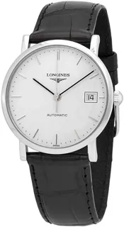 Longines Elegant L4.809.4.12.2 Stainless steel White