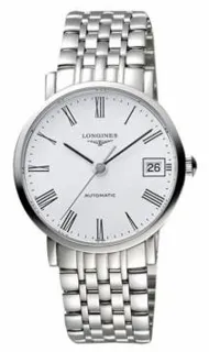 Longines Elegant L4.910.4.11.6 Stainless steel Matte white