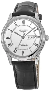 Longines Flagship L4.899.4.21.2 Stainless steel White