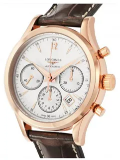 Longines Heritage L2.750.8.76.2 Rose gold White