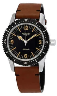 Longines The Longines Skin Diver Watch L2.822.4.56.2 Stainless steel Black