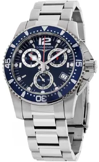 Longines HydroConquest L3.643.4.96.6 Stainless steel Blue