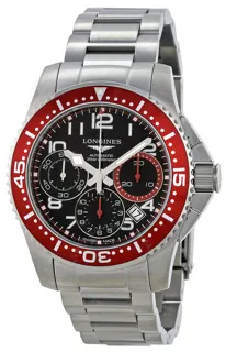 Longines HydroConquest L3.696.4.59.6 Stainless steel Black