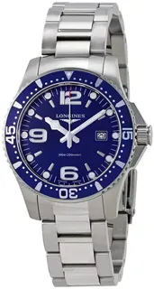 Longines HydroConquest L3.730.4.96.6 Stainless steel Blue