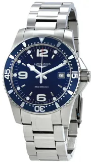 Longines HydroConquest L3.740.4.96.6 Stainless steel Blue