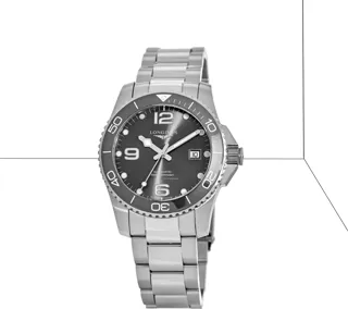 Longines HydroConquest L3.781.4.76.6 Stainless steel Gray